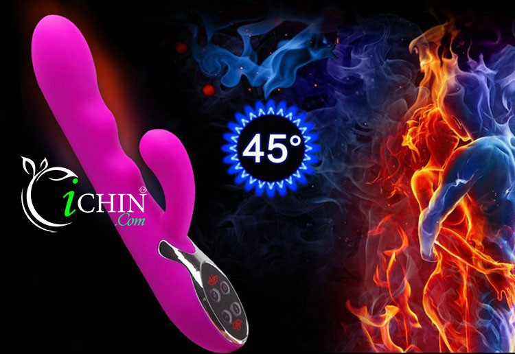 Pretty Love Crazy dương vật giả rung mạnh tỏa nhiệt đa chế độ