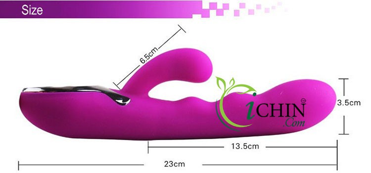 Pretty Love Crazy dương vật giả rung mạnh tỏa nhiệt đa chế độ