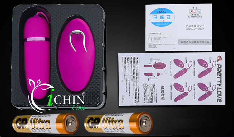 Pretty Love Darlene trứng rung mini điều khiển từ xa 12 chế độ rung mạnh