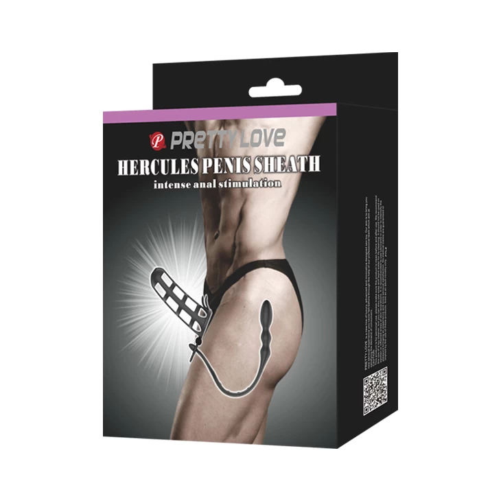 Pretty Love Hercules Penis Sheath bao đôn dên lưới kích thích hậu môn