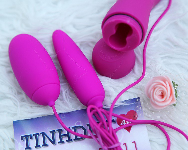 Pretty Love Irma hai đầu silicon mềm mịn rung cực mạnh pin AAA