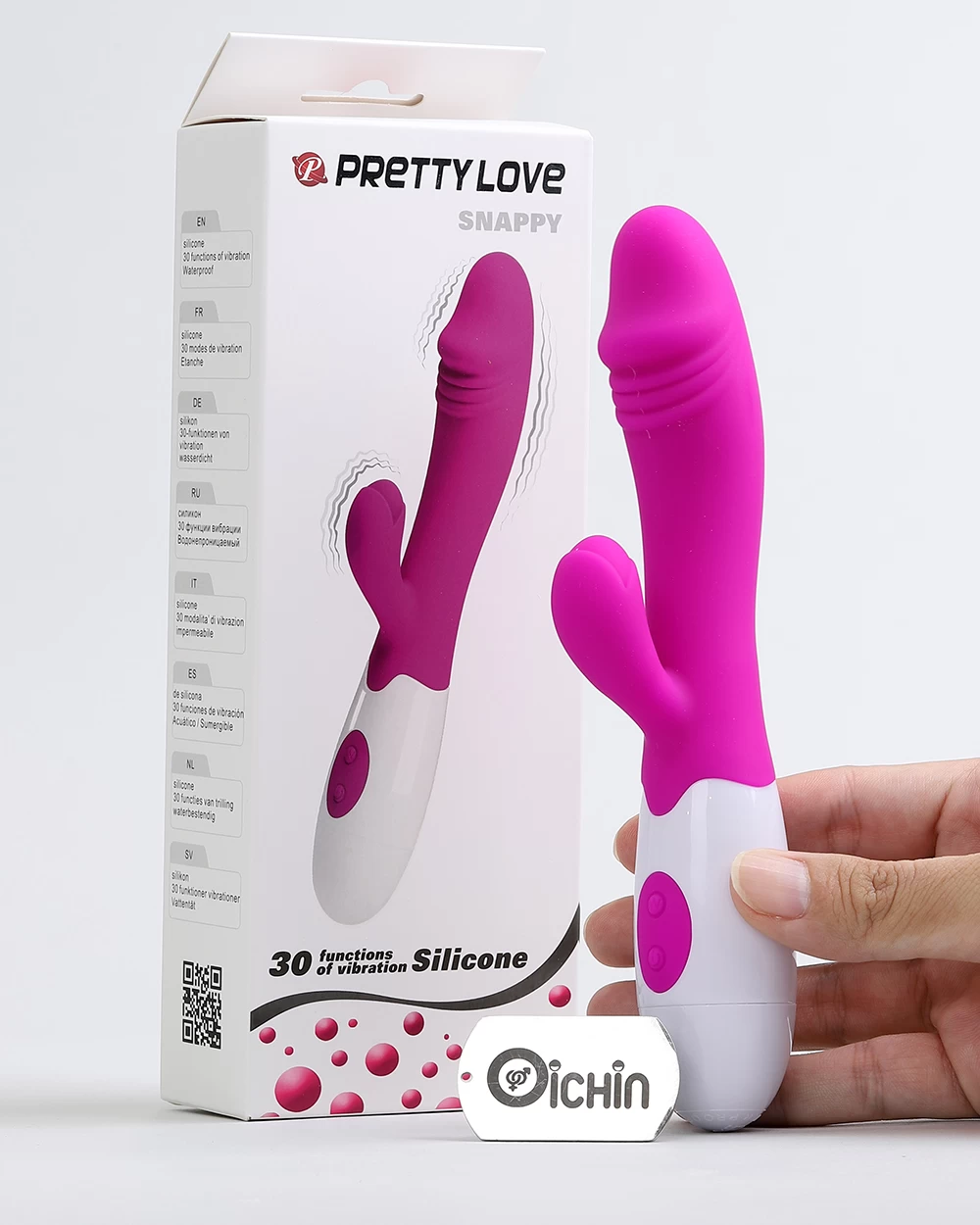 Pretty Love Snappy 30 chế độ rung cỡ nhỏ silicone an toàn pin AAA dễ dùng
