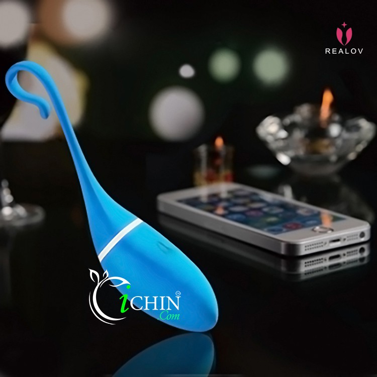 REALOV IRENA máy rung điều khiển từ xa điện thoại silicon cao cấp