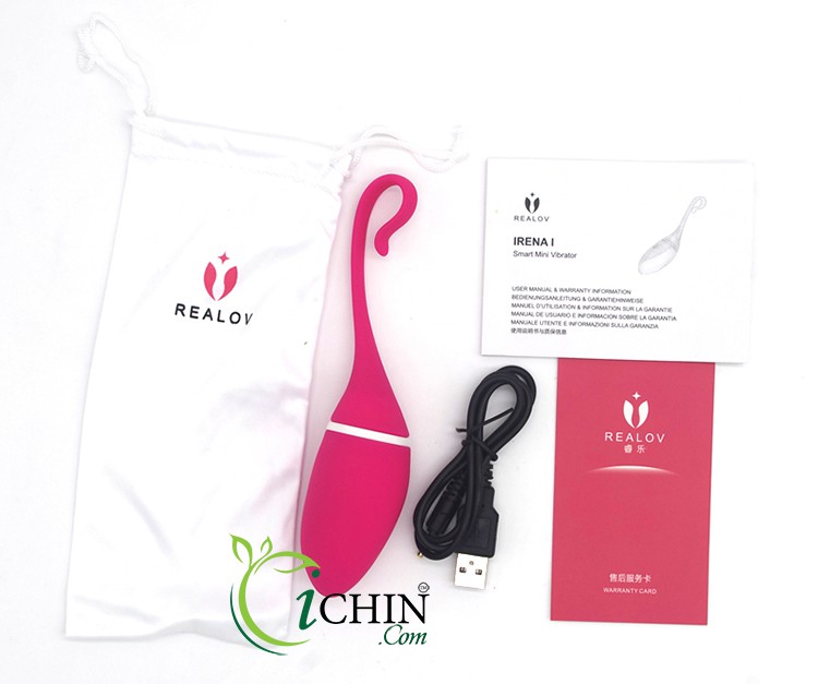 REALOV IRENA máy rung điều khiển từ xa điện thoại silicon cao cấp