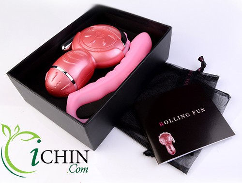 Lưỡi xoay Rolling Fun massage âm hộ rung mạnh mẽ