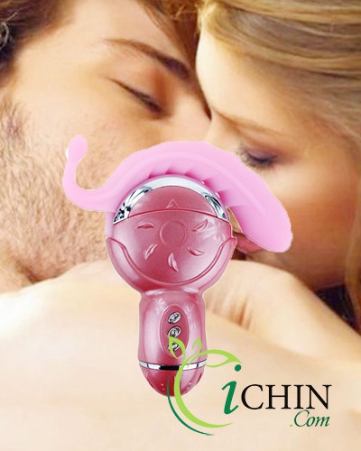 Lưỡi xoay Rolling Fun massage âm hộ rung mạnh mẽ