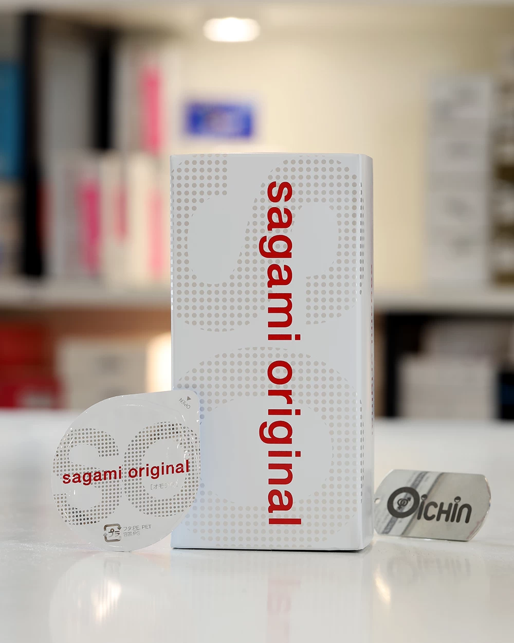 Sagami Original 0.02mm Size M hộp 20 cái Nhật siêu mỏng co giãn