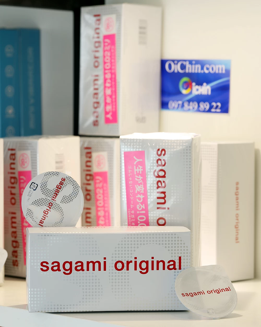 Sagami Original 0.02mm Size M hộp 20 cái Nhật siêu mỏng co giãn