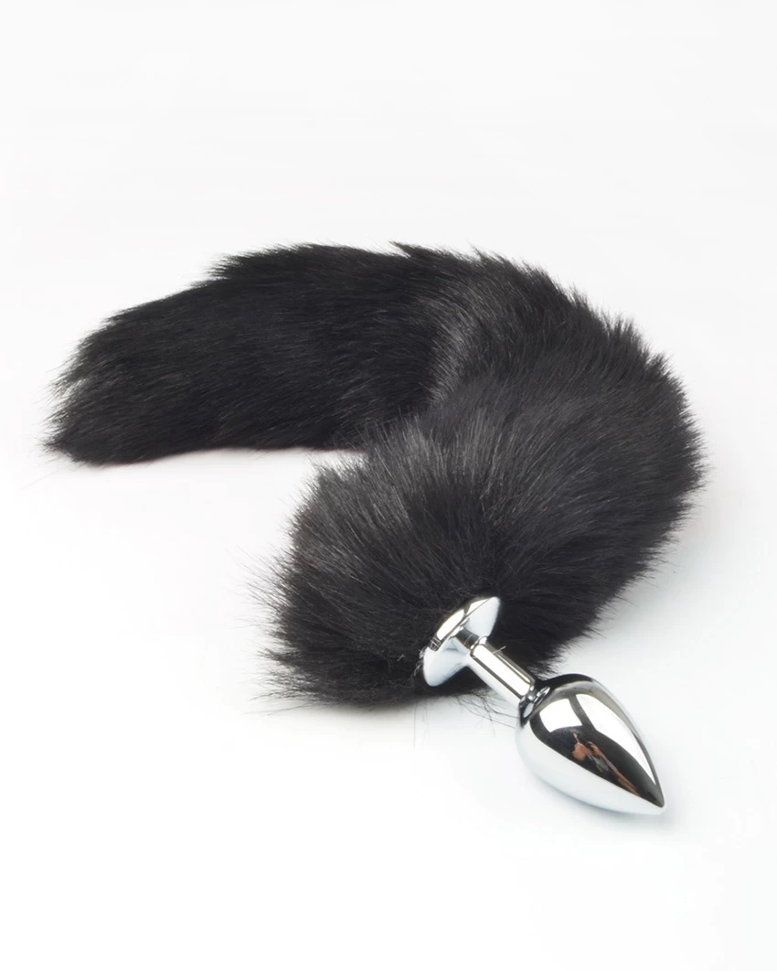 Sextoy đuôi cáo inox 5 màu quyến rũ mềm mại cho trải nghiệm mới