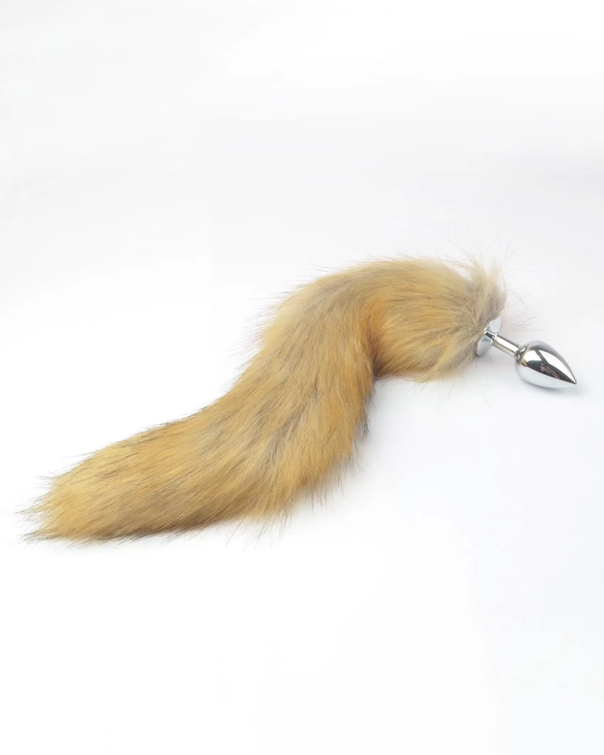 Sextoy đuôi cáo inox 5 màu quyến rũ mềm mại cho trải nghiệm mới