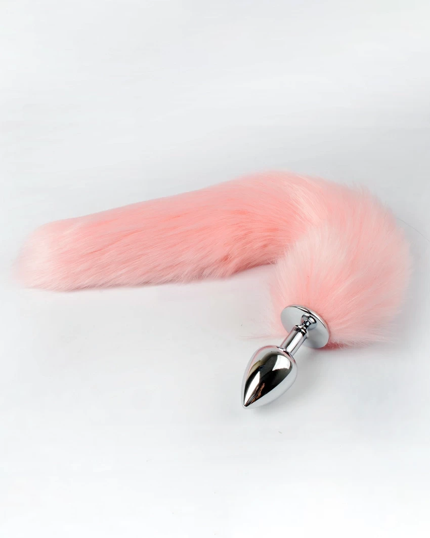 Sextoy đuôi cáo inox 5 màu quyến rũ mềm mại cho trải nghiệm mới