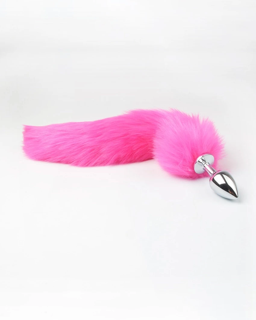 Sextoy đuôi cáo inox 5 màu quyến rũ mềm mại cho trải nghiệm mới