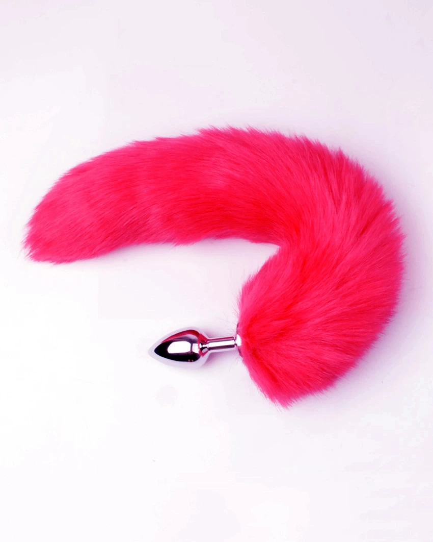 Sextoy đuôi cáo inox 5 màu quyến rũ mềm mại cho trải nghiệm mới