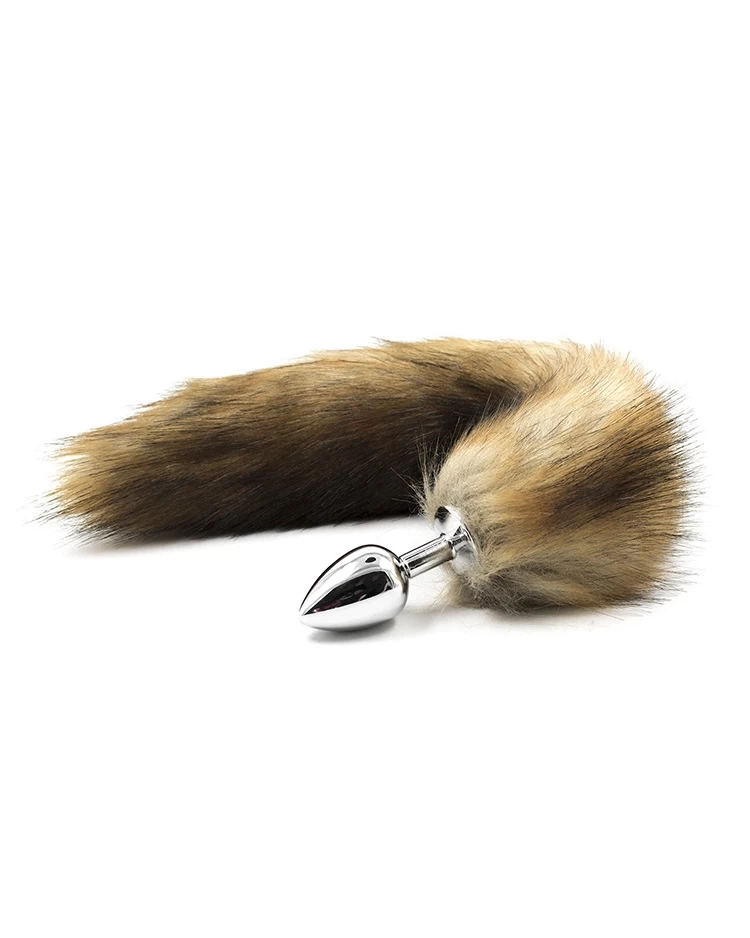 Sextoy đuôi cáo inox 5 màu quyến rũ mềm mại cho trải nghiệm mới