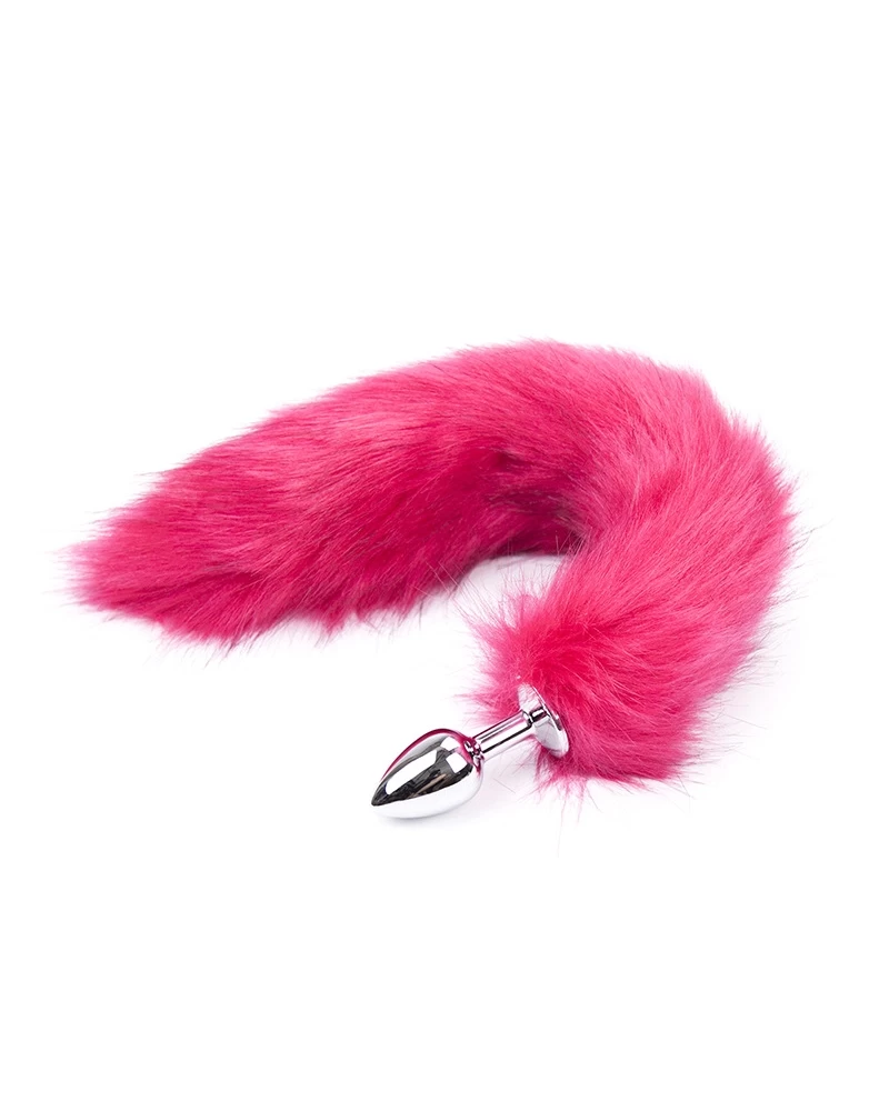 Sextoy đuôi cáo inox 5 màu quyến rũ mềm mại cho trải nghiệm mới
