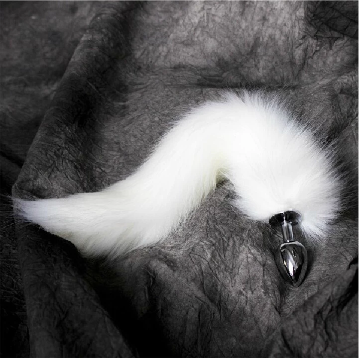 Sextoy đuôi cáo inox 5 màu quyến rũ mềm mại cho trải nghiệm mới