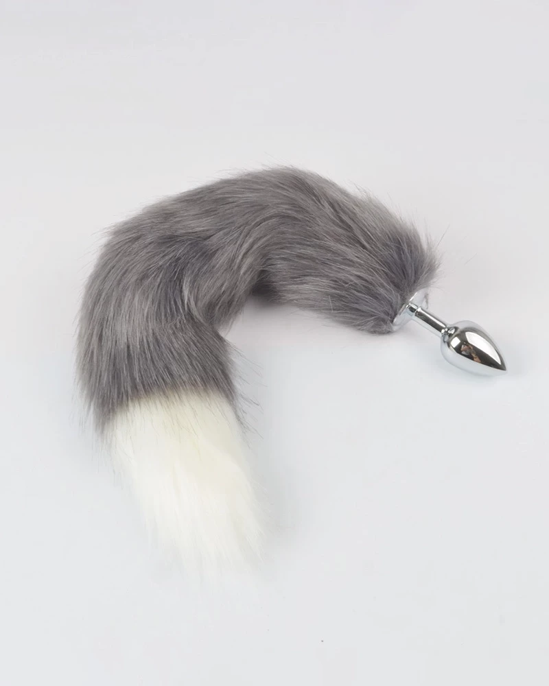 Sextoy đuôi cáo inox 5 màu quyến rũ mềm mại cho trải nghiệm mới