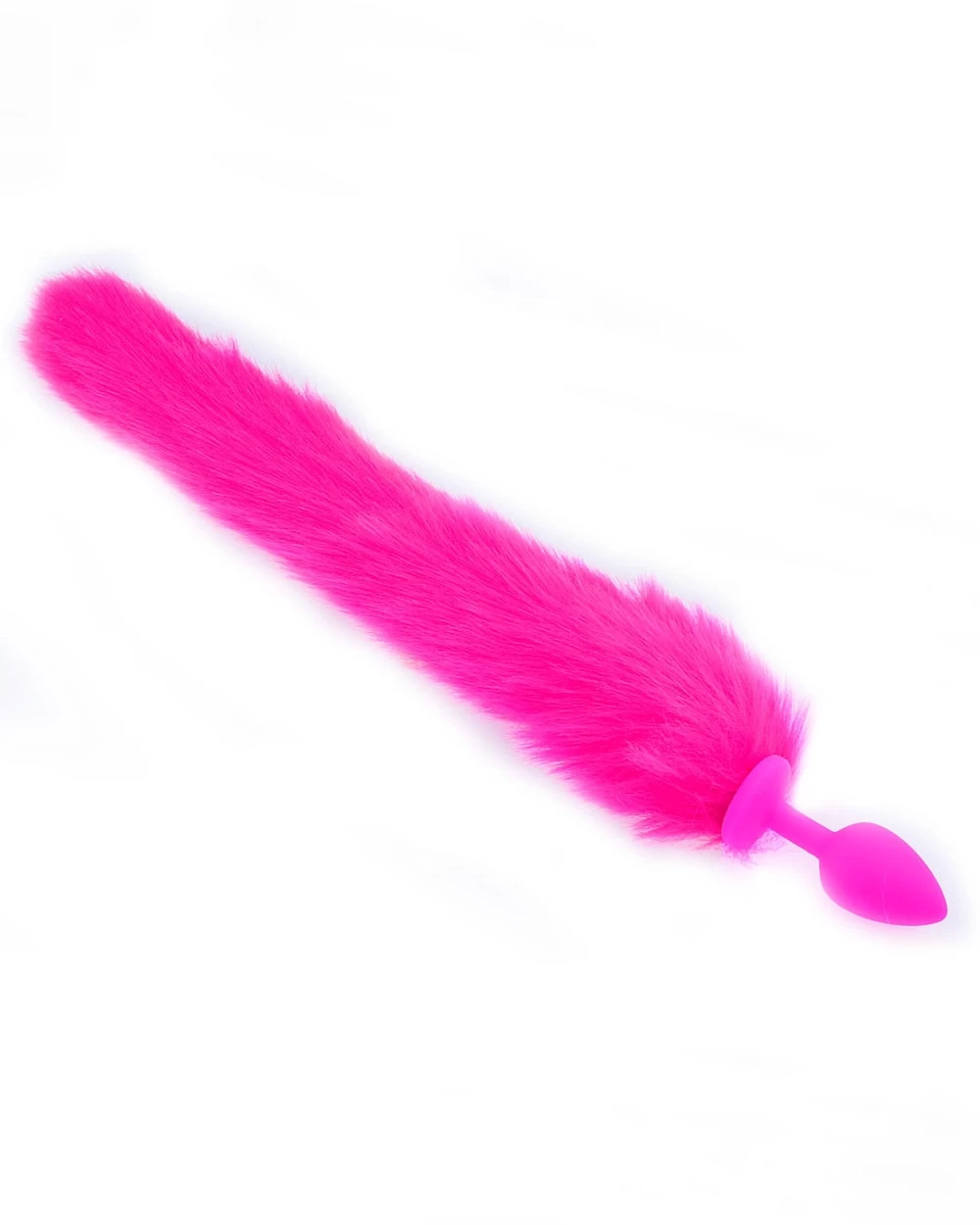 Sextoy đuôi cáo silicone nhiều màu sắc phụ kiện kích thích độc đáo