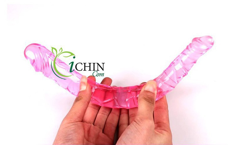 Silicone hai đầu lesbian quan hệ đồng tính kích thước đa dạng