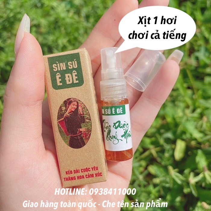 Sìn sú Ê Đê xịt chống xuất tinh sớm chính hãng chai 5ml an toàn hiệu quả Sìn sú Ê Đê xịt chống xuất tinh sớm chính hãng chai 5ml an toàn hiệu quả