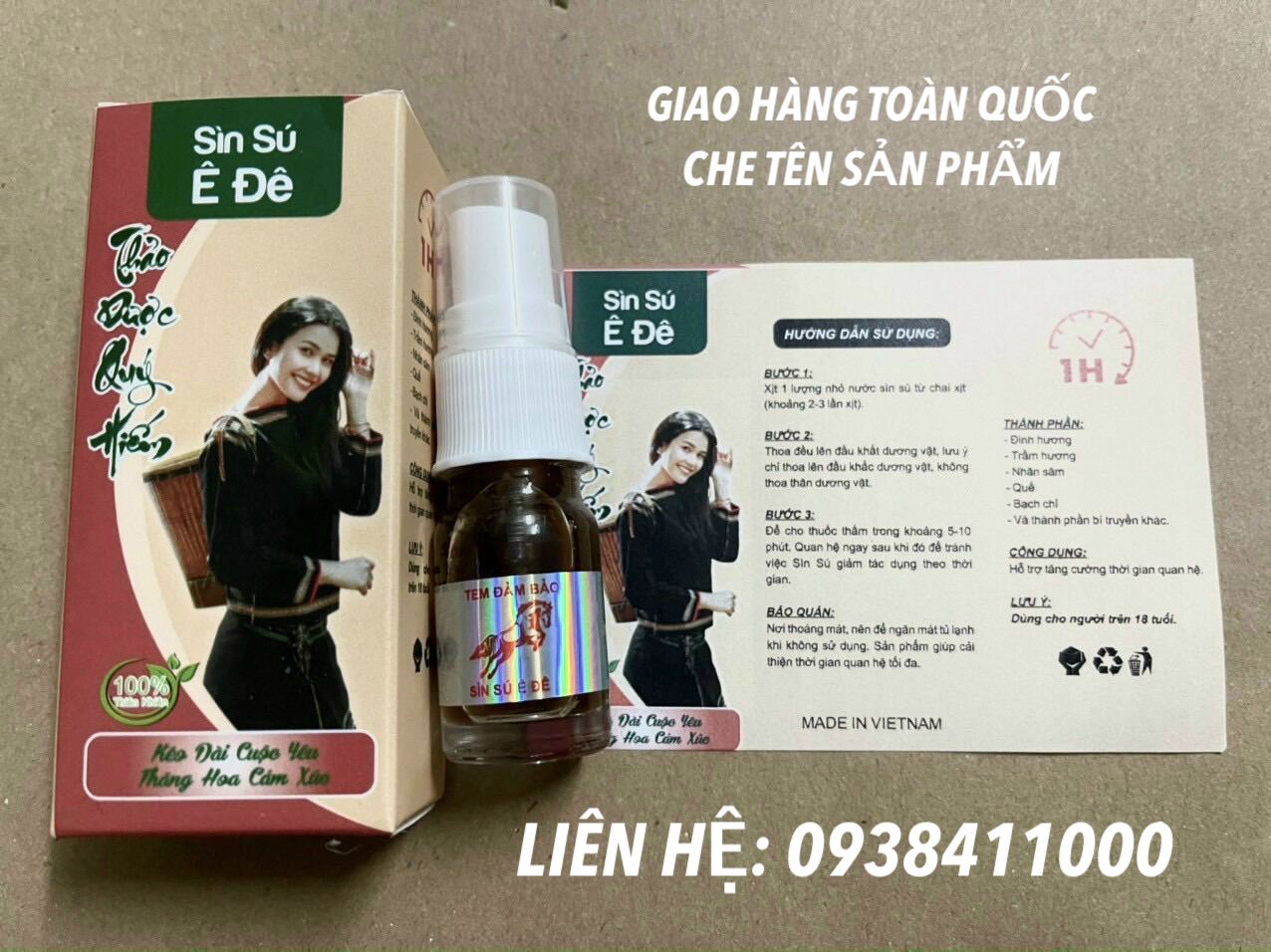 Sìn sú dạng xịt dân tộc Ê Đê chính hãng chai lớn an toàn hiệu quả Sìn sú dạng xịt dân tộc Ê Đê chính hãng chai lớn an toàn hiệu quả