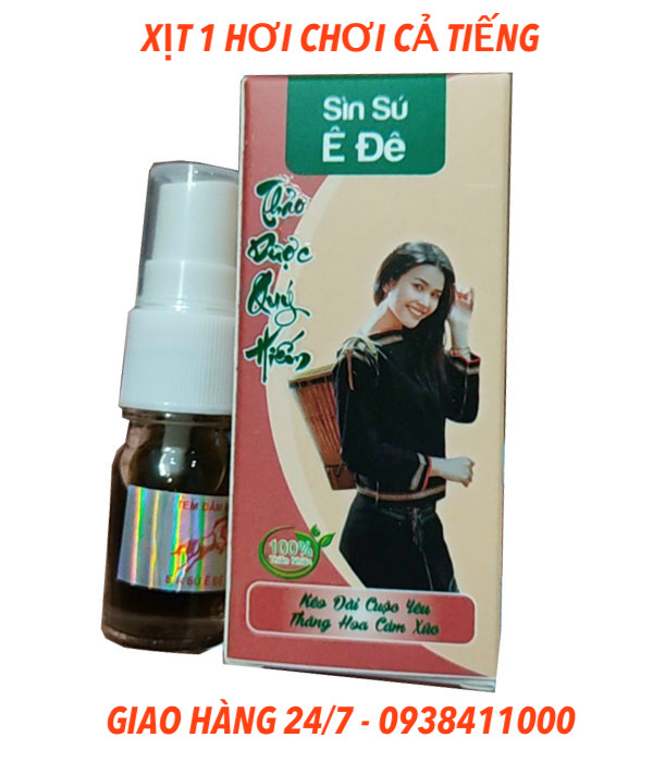 Sìn sú dạng xịt dân tộc Ê Đê chính hãng chai lớn an toàn hiệu quả