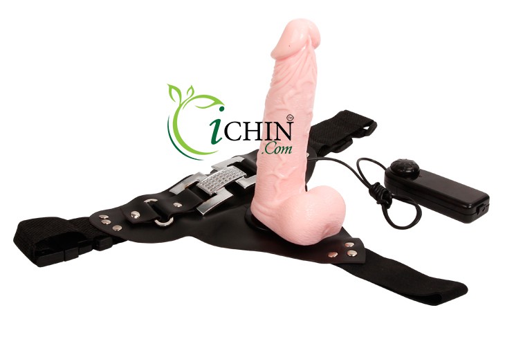 Strap On Harness Lesbian Dây Đeo Rung Đặc Ruột Tiện Dụng
