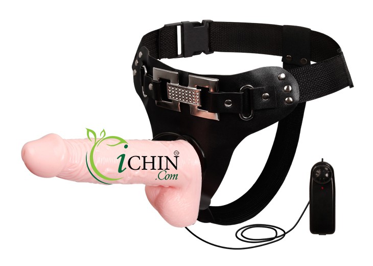 Strap On Harness Lesbian Dây Đeo Rung Đặc Ruột Tiện Dụng