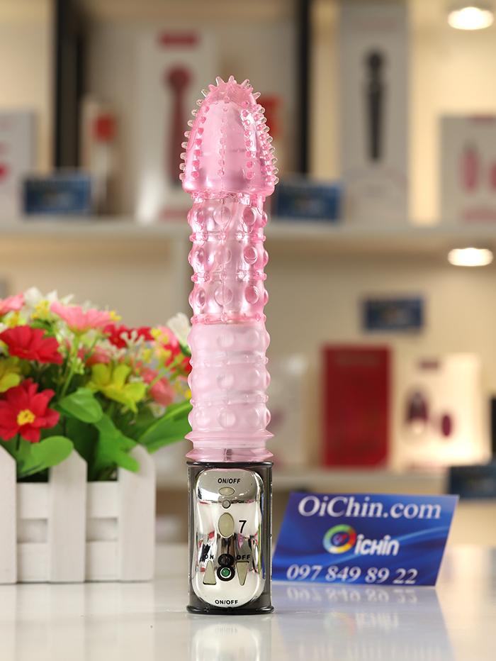 Super Dark Man rung xoay 7 chế độ Nhật Bản chất liệu silicone TPE