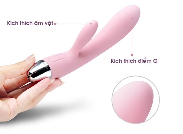 Svakom Alice máy rung 2 đầu 36 chế độ thông minh cao cấp Svakom Alice máy rung 2 đầu 36 chế độ thông minh cao cấp