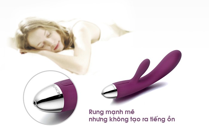 Svakom Alice máy rung 2 đầu 36 chế độ thông minh cao cấp Svakom Alice máy rung 2 đầu 36 chế độ thông minh cao cấp