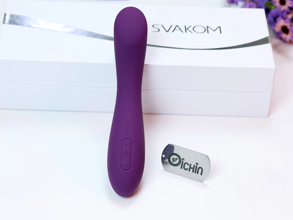 Svakom Amy 2 silicon y tế pin sạc rung cong tiện dụng dễ dùng