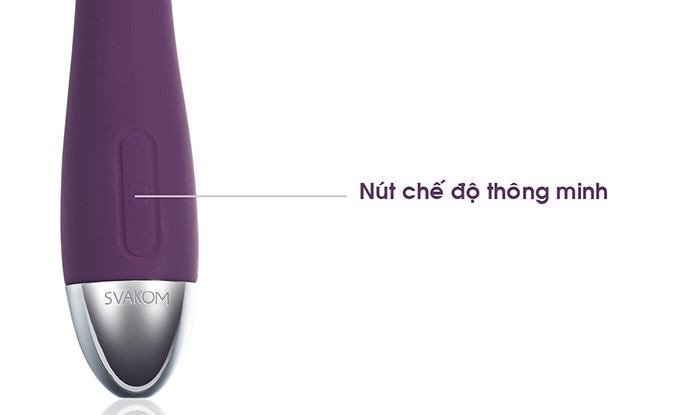 Svakom Amy máy rung 5 chế độ silicon y tế pin sạc cao cấp