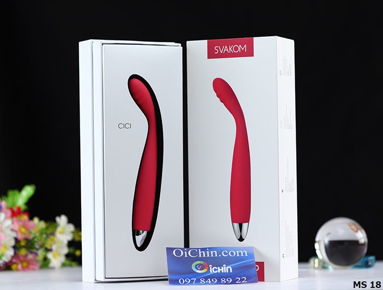 Svakom Cici máy rung cao cấp 25 chế độ silicone mềm mịn dễ dùng