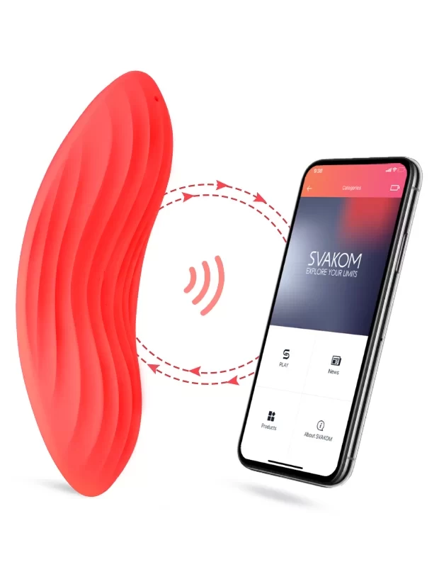 Svakom Echo Neo máy rung gắn quần chip điều khiển từ xa Svakom Echo Neo máy rung gắn quần chip điều khiển từ xa