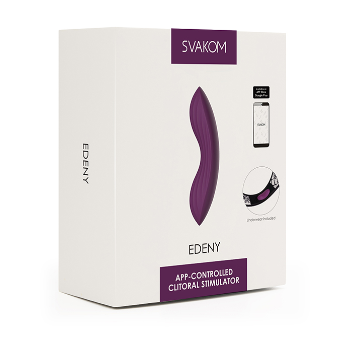 Svakom EDENY máy rung điều khiển qua app pin sạc tiện dụng mini gọn nhẹ Svakom EDENY máy rung điều khiển qua app pin sạc tiện dụng mini gọn nhẹ