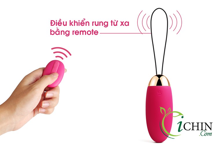 Svakom Elva Mini rung mạnh 5 chế độ silicon mịn pin sạc tiện lợi dễ dùng