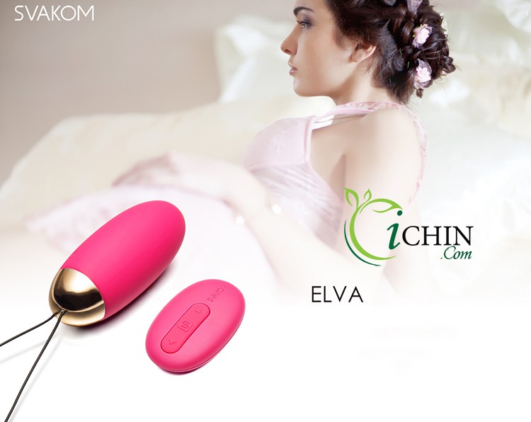Svakom Elva Mini rung mạnh 5 chế độ silicon mịn pin sạc tiện lợi dễ dùng