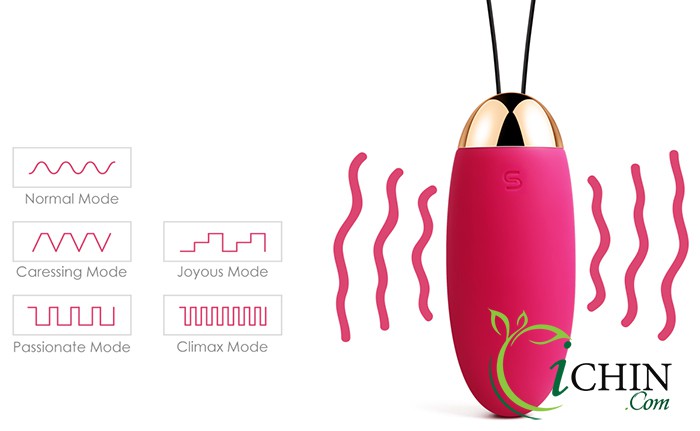 Svakom Elva Mini rung mạnh 5 chế độ silicon mịn pin sạc tiện lợi dễ dùng