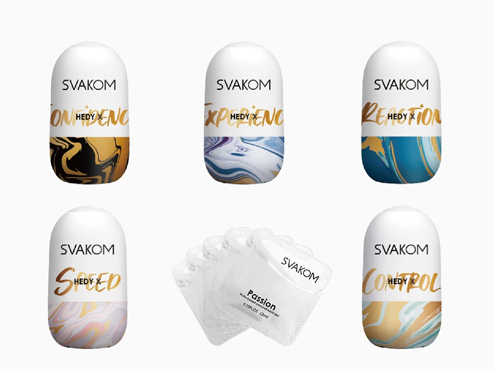 Âm đạo giả trứng Svakom Hedy X silicon y tế chính hãng Mỹ