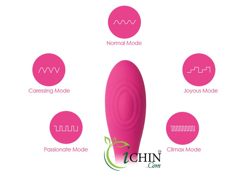Svakom IRIS Mini rung 5 chế độ mạnh mẽ silicon mềm mại pin sạc tiện dụng