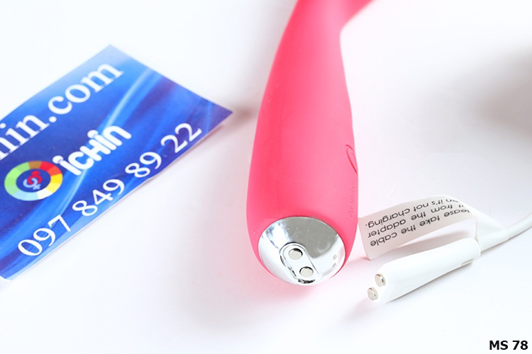 Svakom IRIS Mini rung 5 chế độ mạnh mẽ silicon mềm mại pin sạc tiện dụng