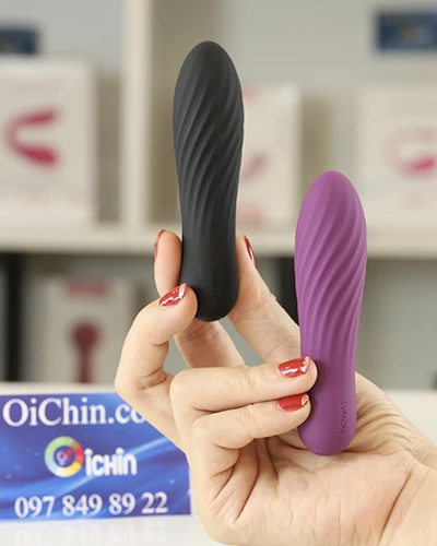 Svakom Tulip mini silicone rung mạnh đường vân kích thích