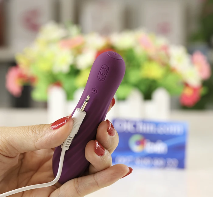Svakom Tulip mini silicone rung mạnh đường vân kích thích