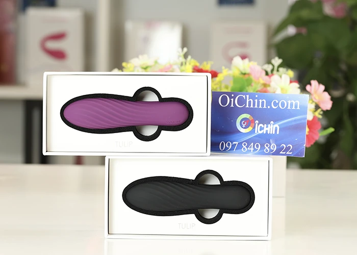 Svakom Tulip mini silicone rung mạnh đường vân kích thích