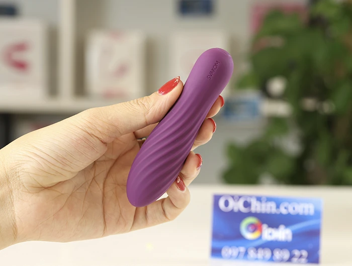 Svakom Tulip mini silicone rung mạnh đường vân kích thích