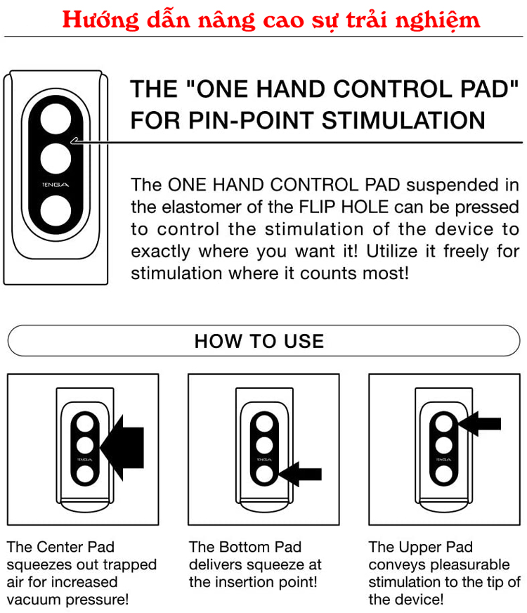 Tenga Flip Hole Red-Black thiết kế 3D cao cấp chuẩn Japan Tenga Flip Hole Red-Black thiết kế 3D cao cấp chuẩn Japan