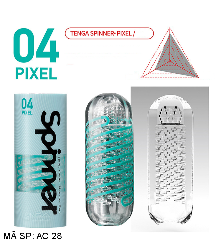 Tenga Spinner cốc thủ dâm silicone cao cấp 6 kiểu dáng độc đáo