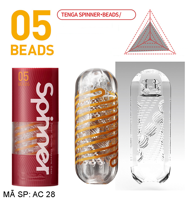 Tenga Spinner cốc thủ dâm silicone cao cấp 6 kiểu dáng độc đáo