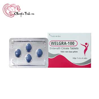 Viên uống Welgra 100mg cương dương tăng sinh lý nam giới